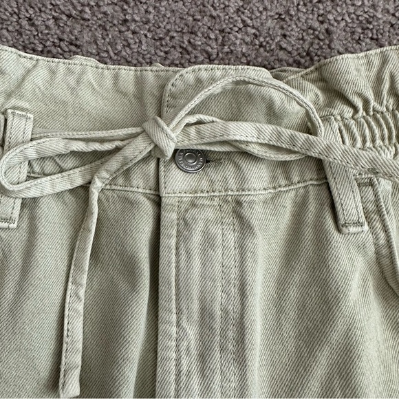 7 For All Mankind Womens Paperbag Jeans - Picture 5 of 14